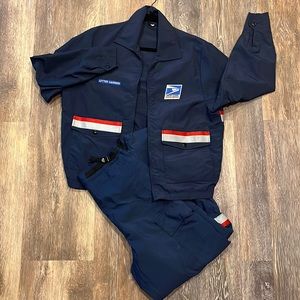 USPS snow/rain/wind pants and light weight jacket